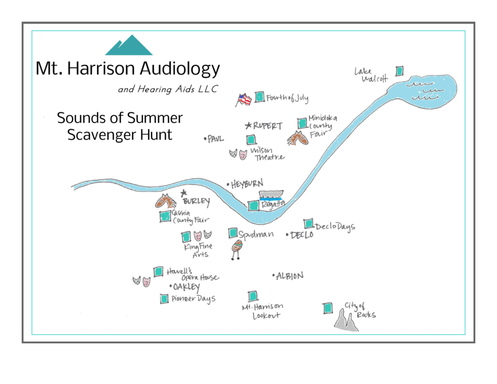mt harrison audiology scavenger hunt